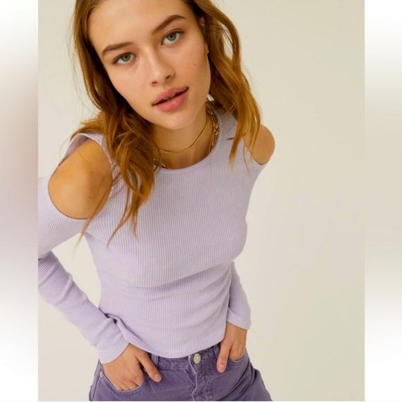 New Daydreamer Rebel Girl Thermal Waffle Knit Crop - Picture 2 of 6